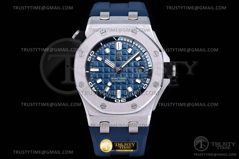 AP0731B – Royal Oak Offshore Diver 15720 SS/RU Blue A3120