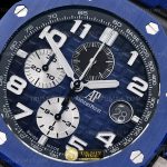AP0735A – AP ROO Chronograph CER/RU Blue JJF A3126 Mod