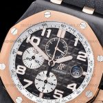 AP0735C – AP ROO Chronograph CER/RG/RU Black JJF A3126 Mod