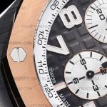 AP0735C – AP ROO Chronograph CER/RG/RU Black JJF A3126 Mod