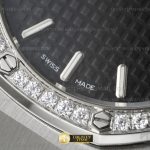 AP0737A – Royal Oak Ladies Dia 33mm SS/SS Black 8F Quartz