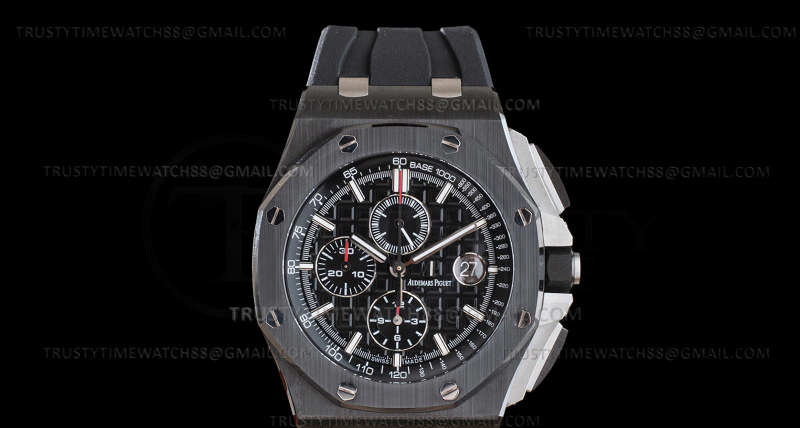 AP0740G – AP ROO Chronograph CER/RU Black APF A3126 Mod