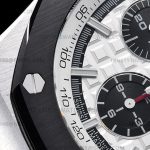 AP0744A – AP ROO Chronograph SS/RU White/Blk JJF A3126 Mod