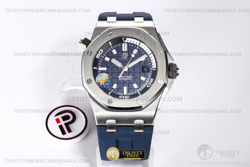 AP0758A – Royal Oak Offshore Diver 15720 SS/RU Blue IPF A4308