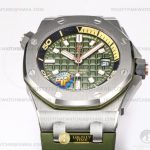 AP0758B – Royal Oak Offshore Diver 15720 SS/RU Green IPF A4308