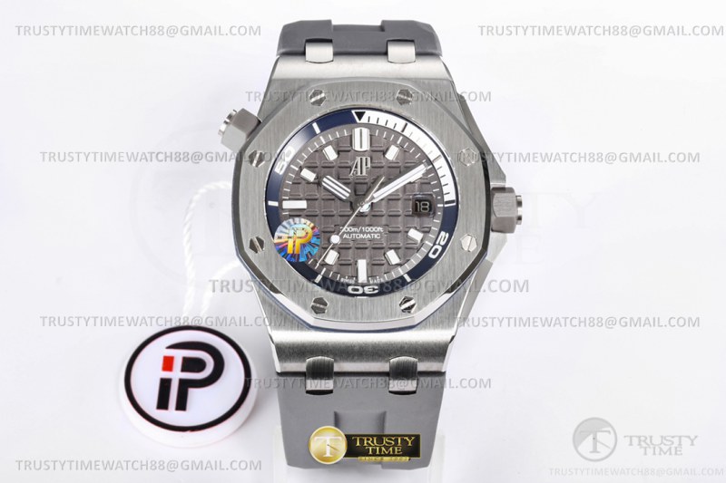 AP0758C – Royal Oak Offshore Diver 15720 SS/RU Grey IPF A4308