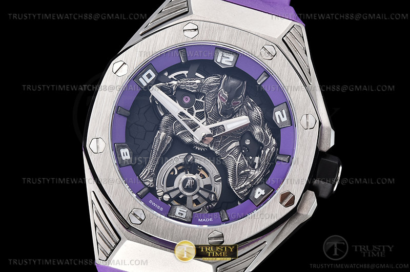 AP0759B – Royal Oak Concept Black Panther TI/RU Blk FR HW2965