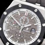 AP0766C – AP ROO Chronograph SS/RU Grey/Stk APF A3126 Mod