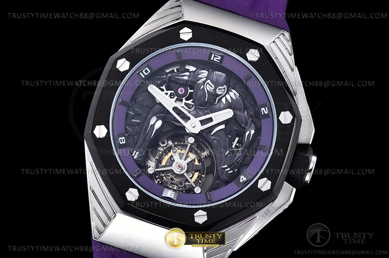 AP0784 – Royal Oak Concept Blk Panther CER TI/RU Blk WMF HW2965