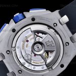 AP0798B – AP ROO Chronograph Blue SS/RU Blue/Stk APF A3126 Mod