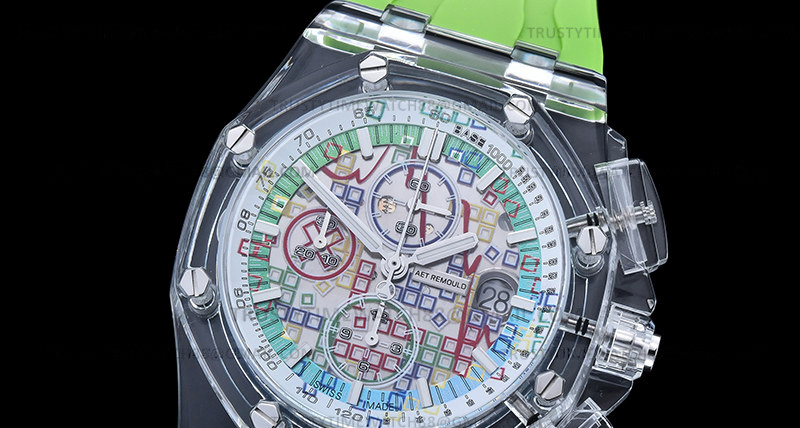 AP0800B – AP ROO Chronograph AET CO/RU Rain/Stk APF A3126 Mod
