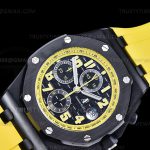 AP0816 – AP ROO Chronograph CER CF/RU Blk/Num JJF A4044 Mod