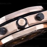 AP0831E – AP ROO Chronograph RG/RG Black/Num APF A3126 Mod