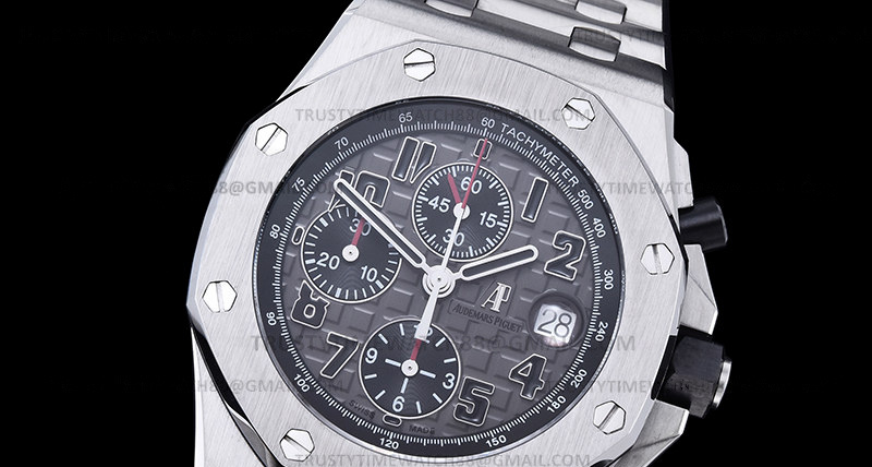 AP0834 – AP ROO Chronograph SS/SS Grey/Num APF 7750 Mod