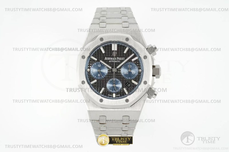 AP0835C – Royal Oak Chrono 26331 SS/SS Grey/Blue/Stk IPF A7750