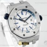 AP0838C – Royal Oak Offshore Diver Wht 15710 SS/RU Wht IPF A3120