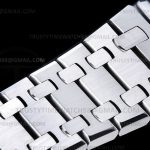 AP0856B – Royal Oak Ladies 67651ST Dia SS/SS Blue/Stk ZF Sw Qtz