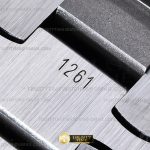 AP0856B – Royal Oak Ladies 67651ST Dia SS/SS Blue/Stk ZF Sw Qtz