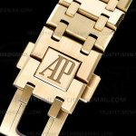AP0860A – Royal Oak Ladies 67651BA Dia YG/YG Blue/Stk ZF Sw Qtz