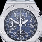 AP0867B – AP ROO Chronograph SS/SS Blue/Blk/Num APF A3126