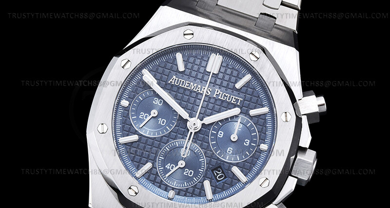 AP0879C -Royal Oak Chrono 26240ST SS/SS Blue/Stk BF V2 A7750 Mod