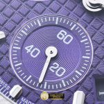 AP0879F -Royal Oak Chrono 26240ST SS/SS Purp/Stk BF V2 A7750 Mod