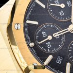 AP0882A – Royal Oak Chrono 26240BA YG/YG Blk/Stk BF A7750 Mod
