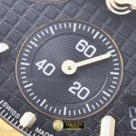 AP0882A – Royal Oak Chrono 26240BA YG/YG Blk/Stk BF A7750 Mod