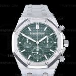 AP0905C – Royal Oak Chrono 26240 SS/SS Grn/Stk APSF SH4401