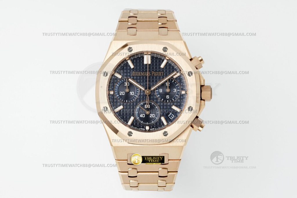AP0912A – Royal Oak Chrono 26240 RG/RG Blue/Stk APSF SH4401