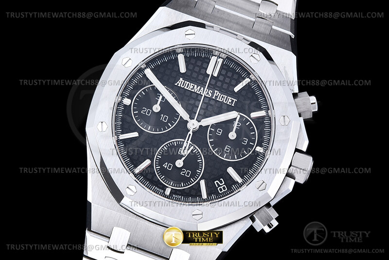AP0916B – Royal Oak Chrono 26240 SS/SS Blk/Stk DDF DD4401