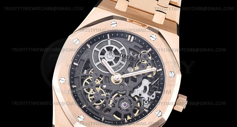 AP0929C – Royal Oak Jumbo Extra Thin 16204 RG/RG Skele ZF A7124