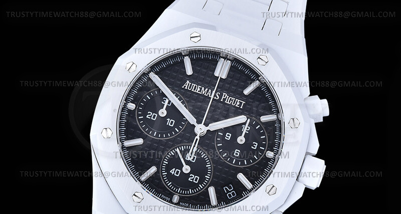 AP0937B – Royal Oak Chrono 26240 W.CER/CER Blk/Stk APSF SH4401