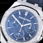 AP0953A – Royal Oak Chrono 26240 50th SS/RU Blue/Stk DDF DD4401