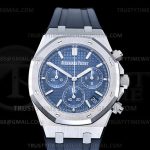 AP0953A – Royal Oak Chrono 26240 50th SS/RU Blue/Stk DDF DD4401