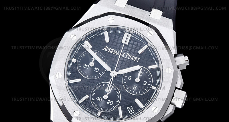 AP0953B – Royal Oak Chrono 26240 50th SS/RU Blk/Stk DDF DD4401