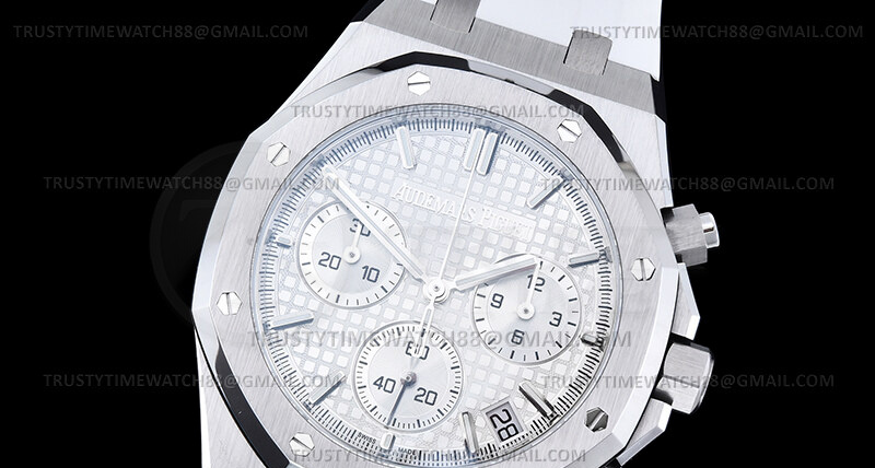 AP0953C – Royal Oak Chrono 26240 50th SS/RU Silv/Stk DDF DD4401