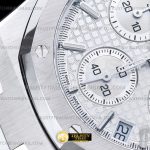 AP0953C – Royal Oak Chrono 26240 50th SS/RU Silv/Stk DDF DD4401