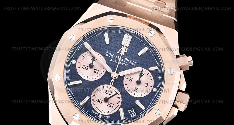 AP0955C – Royal Oak Chrono 26240 Wt RG/RG Blue/RG/Stk DDF DD4401