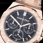 AP0955F – Royal Oak Chrono 26240 Wt RG/RG Blk/Stk DDF DD4401