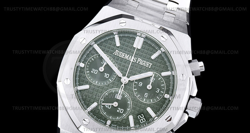 AP0960C – Royal Oak Chrono 26240 V2 SS/SS Grn/Stk ZF SH4401-FS