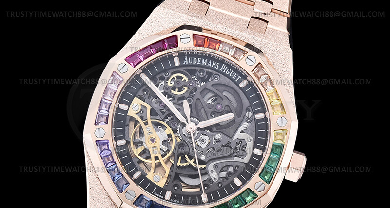 AP0963F – Royal Oak 15412 Rbow Frosted RG/RG Ske THB V2 SA3132