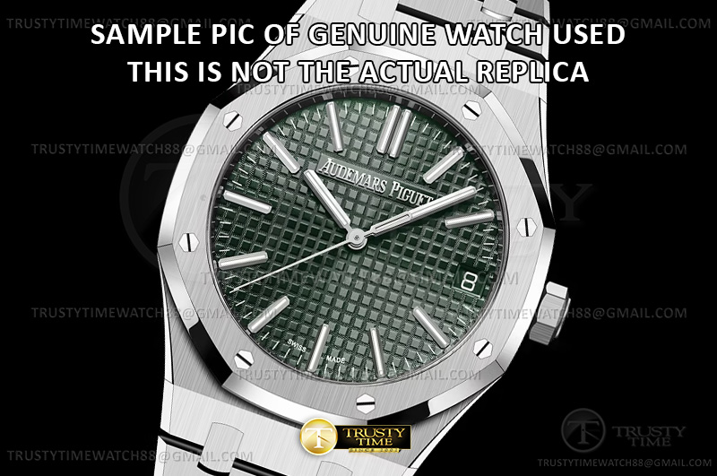 AP0968D – Royal Oak 41mm 15510 SS/SS Grn OCTA A4302-FS
