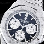 AP0972A-Royal Oak Chrono 26240 Frst Wt SS/SS Blk/Stk DDF DD4401