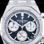 AP0972A-Royal Oak Chrono 26240 Frst Wt SS/SS Blk/Stk DDF DD4401