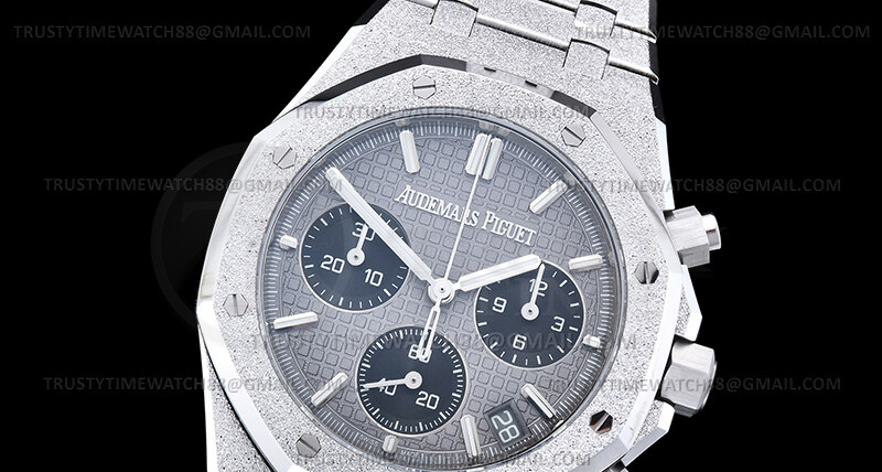 AP0972B-Royal Oak Chrono 26240 Frst Wt SS/SS Gry/Stk DDF DD4401