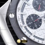 AP0976A – AP ROO Chrono 26400 Cer SS/RU Blk/Wht JF A3126 Mod