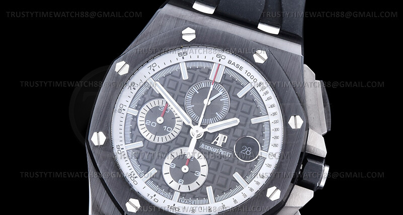 AP0978A – AP ROO Chrono 26400IO Cer CER/RU Gry/Blk JF A3126 Mod