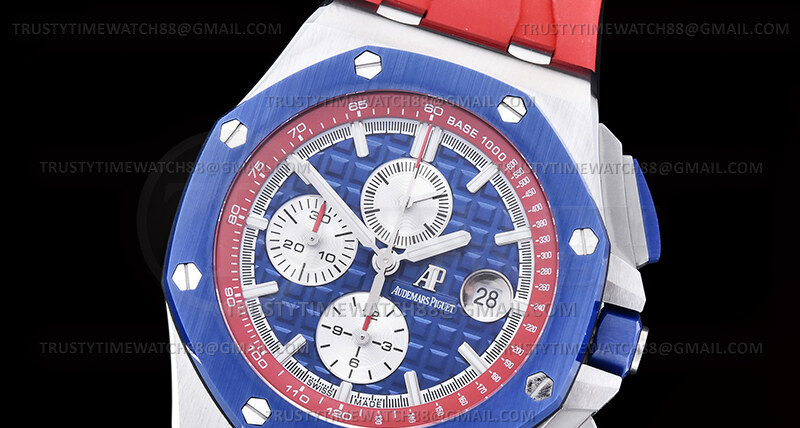 AP0980A – AP ROO Chrono 26400 Ryder.C SS/RU Blue JF A3126 Mod