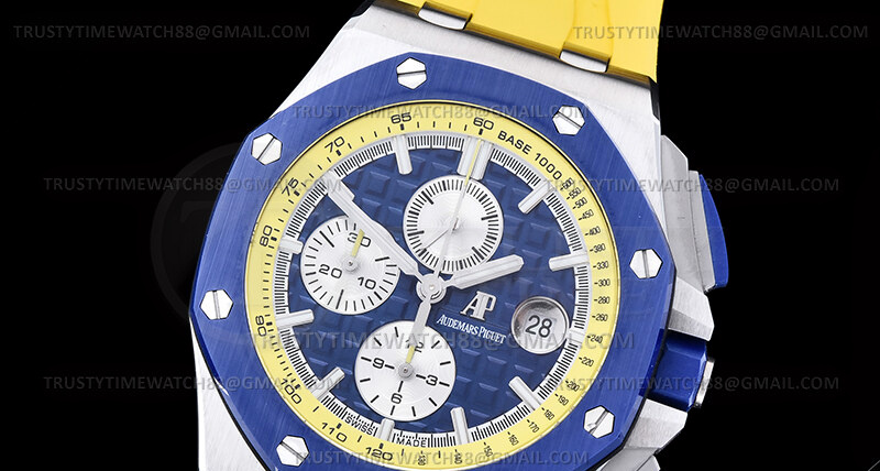 AP0980B – AP ROO Chrono 26400 Summer SS/RU Yllw JF A3126 Mod